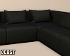 Black L Corner Couch