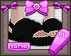 Black Fur Slippers