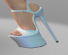 X 》 Straw heels