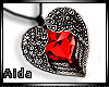 A~Valentines Red Pendent