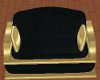 gold cuddle chair