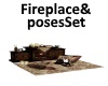 [BD]Fireplace&PosesSet