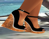 Wedge Heel Shoe (Black)