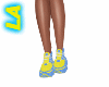 Yellow/Denim Kicks