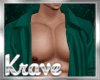 [K] OPEN SHIRT GREEN