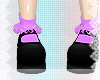 [An] maid shoes Purole