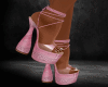 Pink Bandana Heels