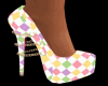 Colorful Diamonds Shoe