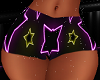 EB1 Neon Star Shorts