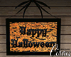 C` Happy Halloween Sign
