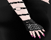 Punk Gloves Pink Nails