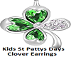 Kids St PattysDayEarings