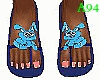 [A94] Blue Bunny sandal