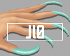 Winter | Nails Turquoise