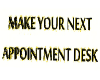 Salon Appointment Sign