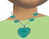Turquoise Heart CollectN