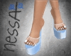 ~XOXO~ blue spring heels