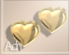 ~A: Heart'Gold Earrings