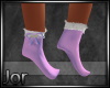 *JJ* Purple Miffy Socks