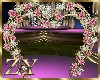 ZY: Rose Wedding Arch