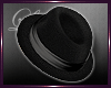 *Lb* Fedora Hat Black