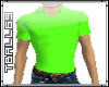 green polo shirt