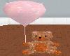Teddy w/ Pink Balloon