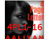 Aaliyah 4 page letter