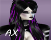 *AX*Hair Pvc B/purple