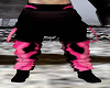 Black n Pink Pants