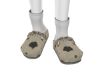 c. cowprint clogs (F)
