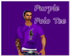 Purple Polo Tee