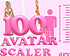 100% Avatar Scaler