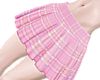B! Pink Plaid Skirt LYR