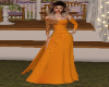 Bright Orange Gown