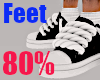 Feet 👟 80%