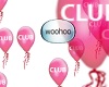 'woohoo'  Club  Balloons