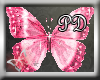 [PD]pink butterfly anim