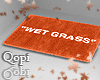 Coral Wet Grass Rug