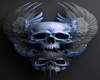 Winged Skull FT Couch