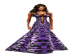 Sexy Elegant purp gown