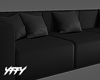 Couch Modern Black