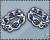 Silver In Blue Bracelets
