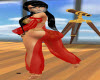 Outfit Belly Dancing Red