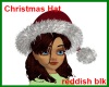 ~NV~ Christmas Hat R/B
