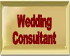 Wedding Consultant sign