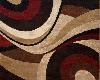 Downtown Red & Brown Rug