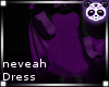 dark purple neveah dress