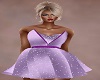 Purple Jeweled Dress