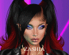 Malvina Black Red